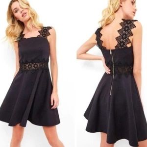 Ted Baker Monaa Lace Black Dress
